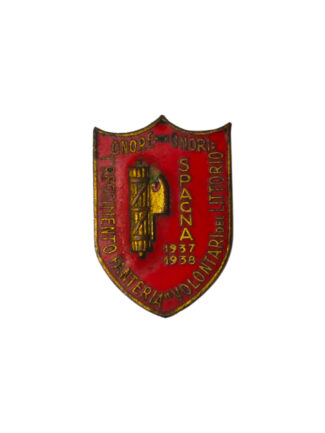 Distintivo 1° Reggimento Fanteria Volontari del Littorio O.M.S.