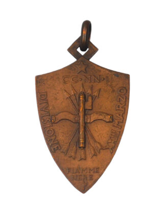 Medaglia Divisione Fiamme Nere XXIII marzo O.M.S.
