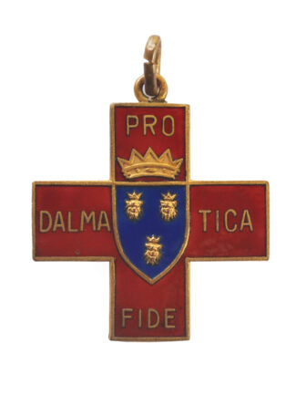 Croce Volontari di Guerra - Pro Dalmatica Fide (35 mm)