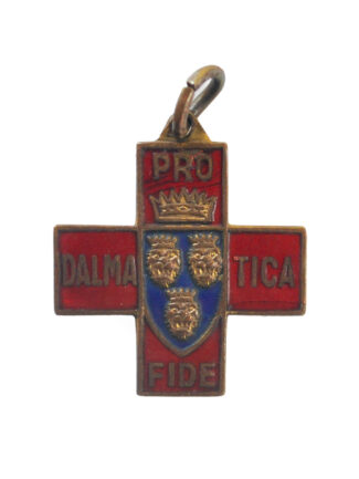 Croce Volontari di Guerra - Pro Dalmatica Fide (22 mm)