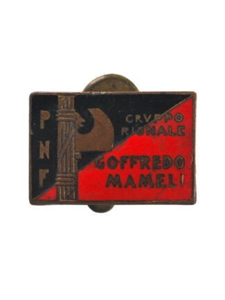 Distintivo G.R.F. Goffredo Mameli Milano