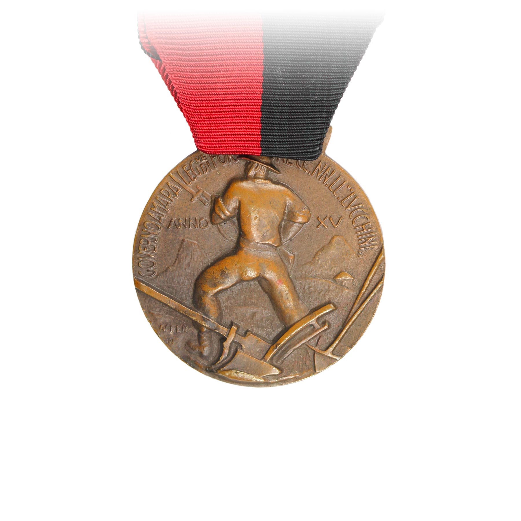 Medaglia Legione Formazione CC. NN. Lucchini - Amara - A.O.I. - immagine 3