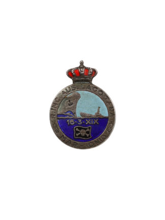 Distintivo con teschio Regia Marina fronte