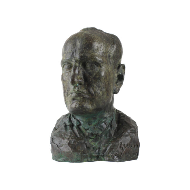 Testa di Benito Mussolini - G. Graziosi