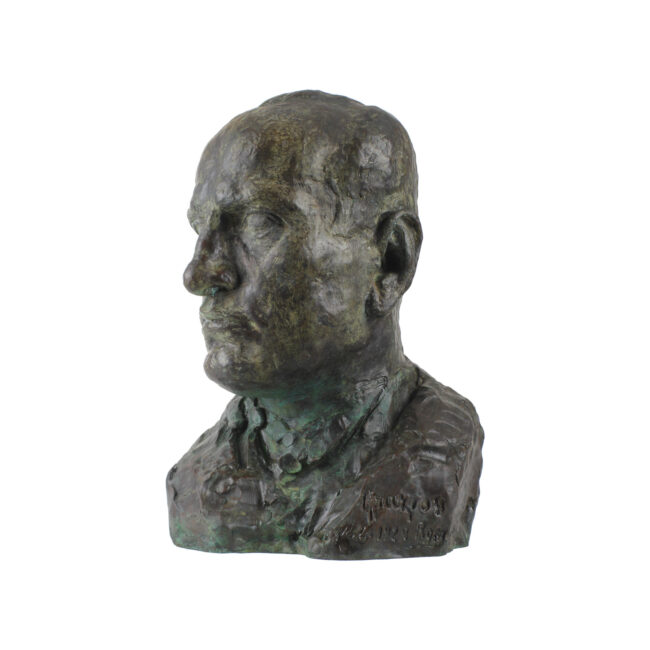 Testa di Benito Mussolini - G. Graziosi - immagine 2