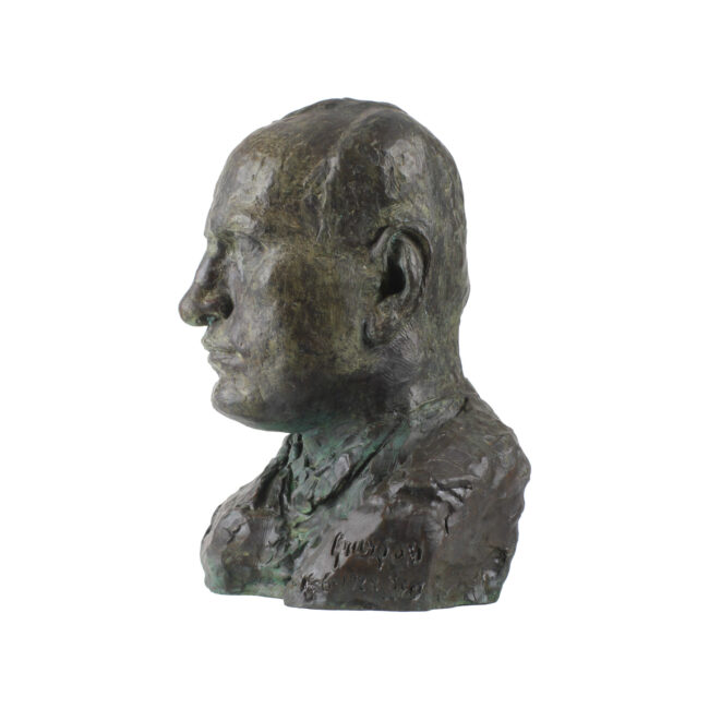 Testa di Benito Mussolini - G. Graziosi - immagine 3