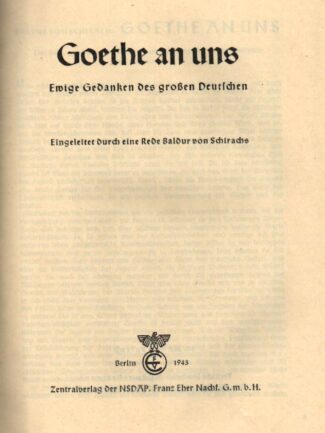 Propaganda nazista libro Goethe (105)