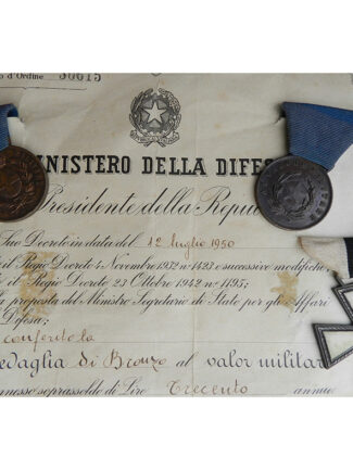 3° BERSAGLIERI -2  MEDAGLIE AL VALORE MILITARE FRONTE RUSSO