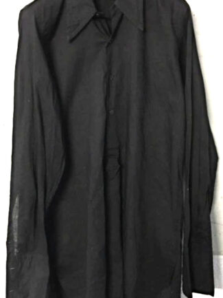 CAMICIA NERA 4 BOTTONI