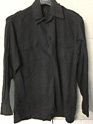 CAMICIA NERA 3 BOTTONI
