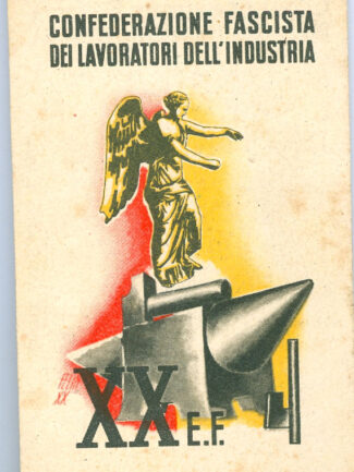 confederazione fascista lavoratori industria
