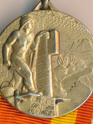 MEDAGLIA AFRICA 3° RAGGRUPPAMENTO CENTURIE LAVORATORI