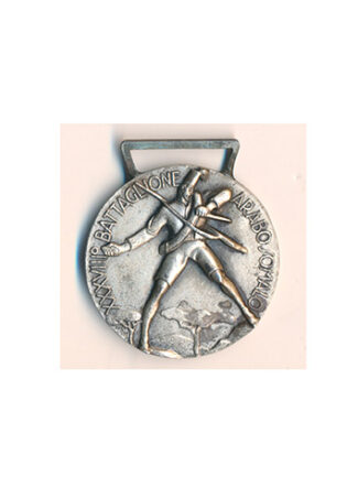 MEDAGLIA D'ARGENTO XXXVIII BTG ARABO SOMALO - AFRICA -