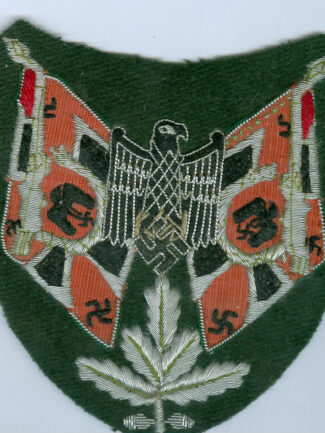 fregio per uniforme da alfiere artiglieria