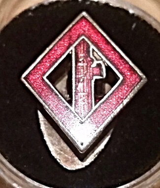 DISTINTIVO DA SQUADRISTA NIKELATO