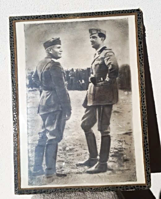 FOTO DEL DUCE E DI UMBERTO DI SAVOIA