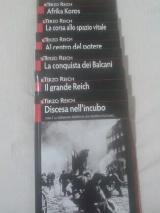 libri collezione il 3 reich 30 volumi di storia