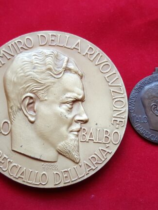 Medaglione e Medaglia Italo Balbo