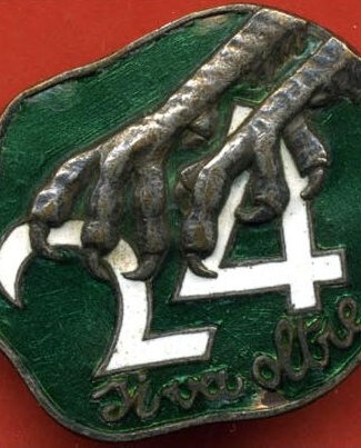 ALPINI 1943. XXIV BTG.COMPLEMENTI ALPINI COSTIERO