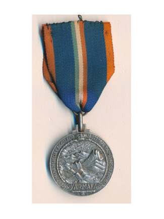 MEDAGLIA D'ARGENTO IX ARMATA GRECIA ALBANIA