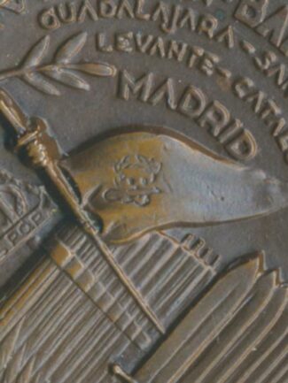 MEDAGLIA FANTERIA D'ASSALTO LITTORIO SPAGNA OMS