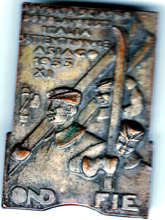 distintivo asiago OND sciatori dopolavoristi