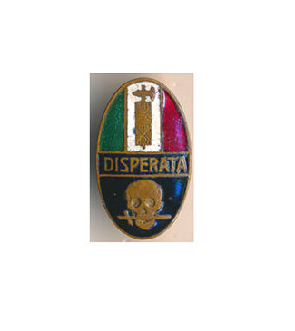 VARIANTE - DISTINTIVO CON TESCHIO LA DISPERATA SQUADRISMO 19/22