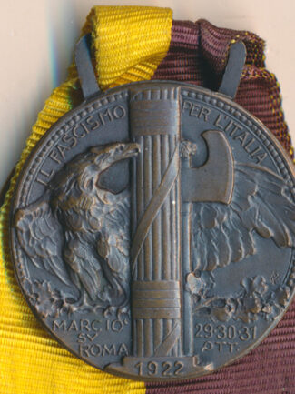 VARIANTE CAMBRETTA STAFFA - MEDAGLIA PER LA MARCIA SU ROMA