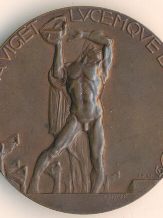 MEDAGLIONE DI BRONZO TERZO PREMIO - PRIME OLIMPIADI SPORTIVE - 1932
