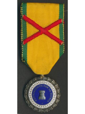 MEDAGLIA SUFRIMIENTO ARGENTO MODELLO -GARDINO -  CTV SPAGNA