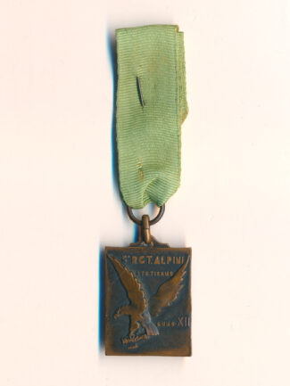 RARA MEDAGLIA 49° COMPAGNIA ALPINI 5 REGGIMENTO BTG TIRANO 1940 1943