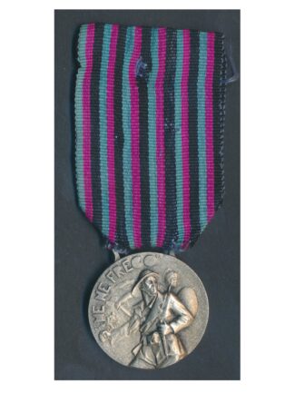 MEDAGLIA D'ARGENTO 151° BTG CC NN BARI - AFRICA MILIZIA MVSN