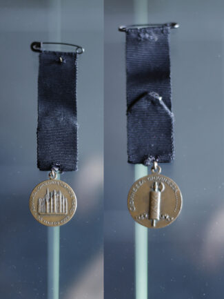 Medaglia Adunata Fascista Milano 1922 - Nastro Originale