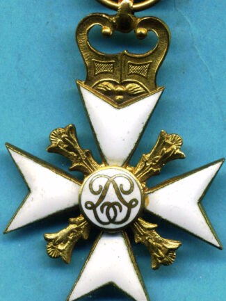 BELGIO DECORAZIONE CIVILE IN ARGENTO