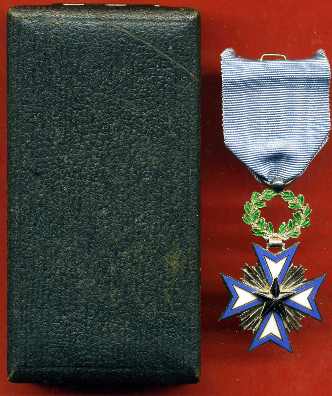 ORDINE DELLA STELLA NERA DEL BENIN IN SCATOLA Carlo Morandi