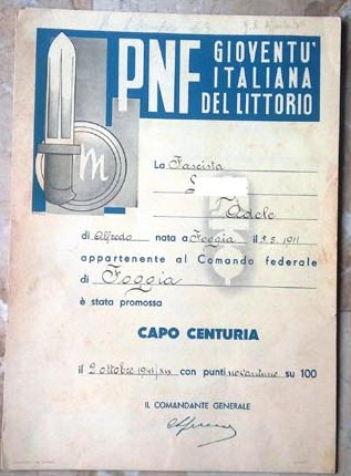 PROMOZIONE A CAPOCENTURIA