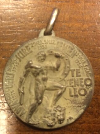 Medaglia divisione Gavinana 19a in argento 1936