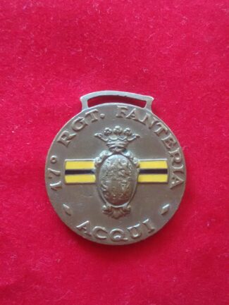 Medaglia 17' Reggimento di Fanteria ACQUI
