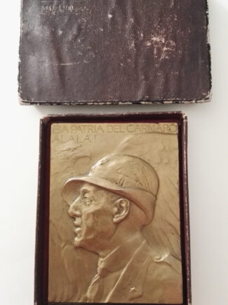 PLACCHETTA PER I LEGIONARI FIUMANI- NUMERATA-CON SCATOLINO ORIGINALE