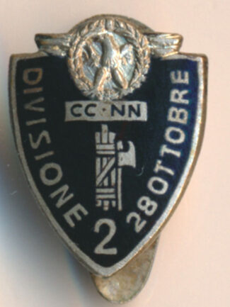 VARIANTE BREGONZIO - DISTINTIVO 2 LEGIONE CC NN 28 OTTOBRE