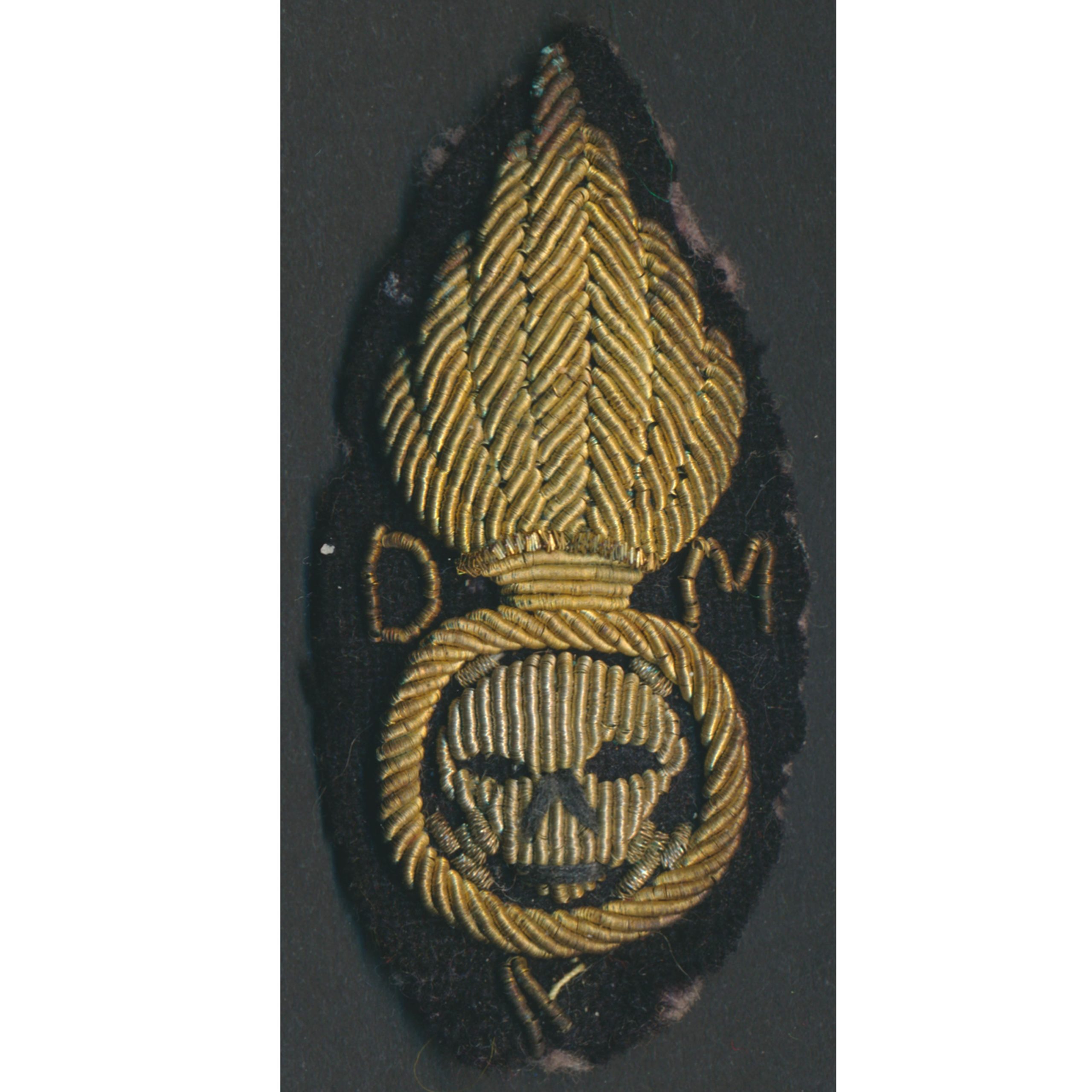 FREGIO DA BUSTINA O BERRETTO CON TESCHIO RSI - REPUBBLICA SOCIALE