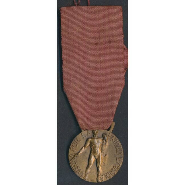 Trikoty 1914-15 - Medaglia a forma di stella con nastro per servizio campagna WW1 George V World War 1
