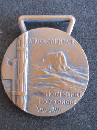 MEDAGLIA Vitt. Emanuele III WW2 AFRICA ORIENTALE