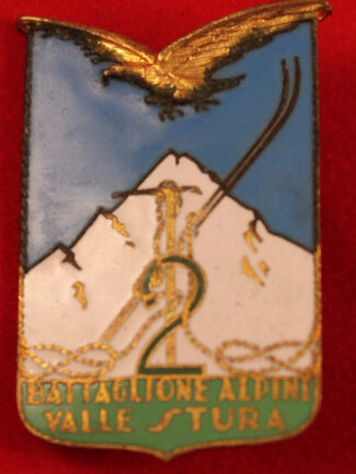 Distintivo Battaglione Alpini Valle Stura - BOERI