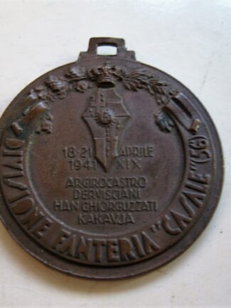 Medaglia divisione fanteria Casale 56