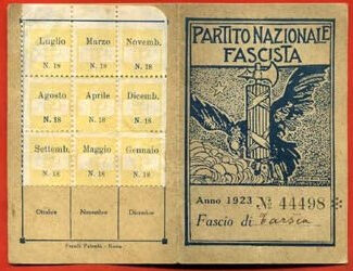 P.N.F. 1923 FOTOGRAFIA ORIGINALE