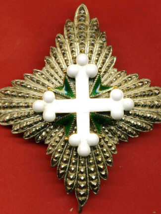 ORDINE DEI SANTI MAURIZIO E LAZZARO PLACCA GRAND'UFFICIALE