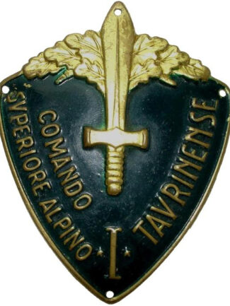 SCUDETTO COMANDO SUPERIORE ALPINO TAURINENSE