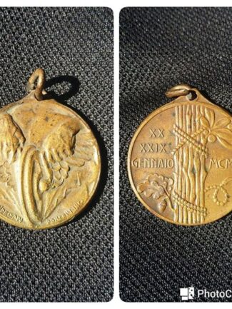 Medaglia scioperi ferrovieri 1920