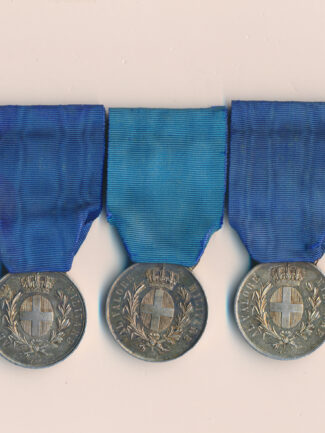 3 MEDAGLIE D'ARGENTO AL VALORE MILITARE -BERSAGLIERE - 15/18